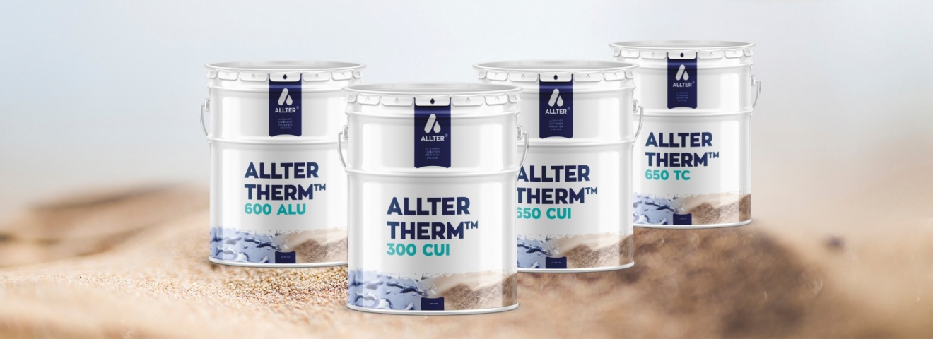 Allter Therm™ The alternative for heat-resistant silicone coatings.